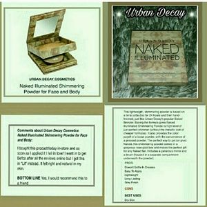 URBAN DECAY Naked illuminated shimmering power