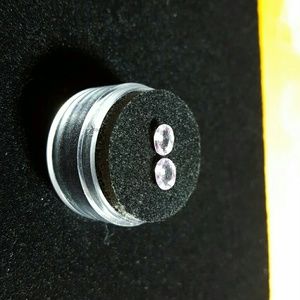 Natural Rare Oval Cut Match Pair Purple Sapphires