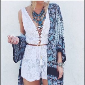 LF lace romper