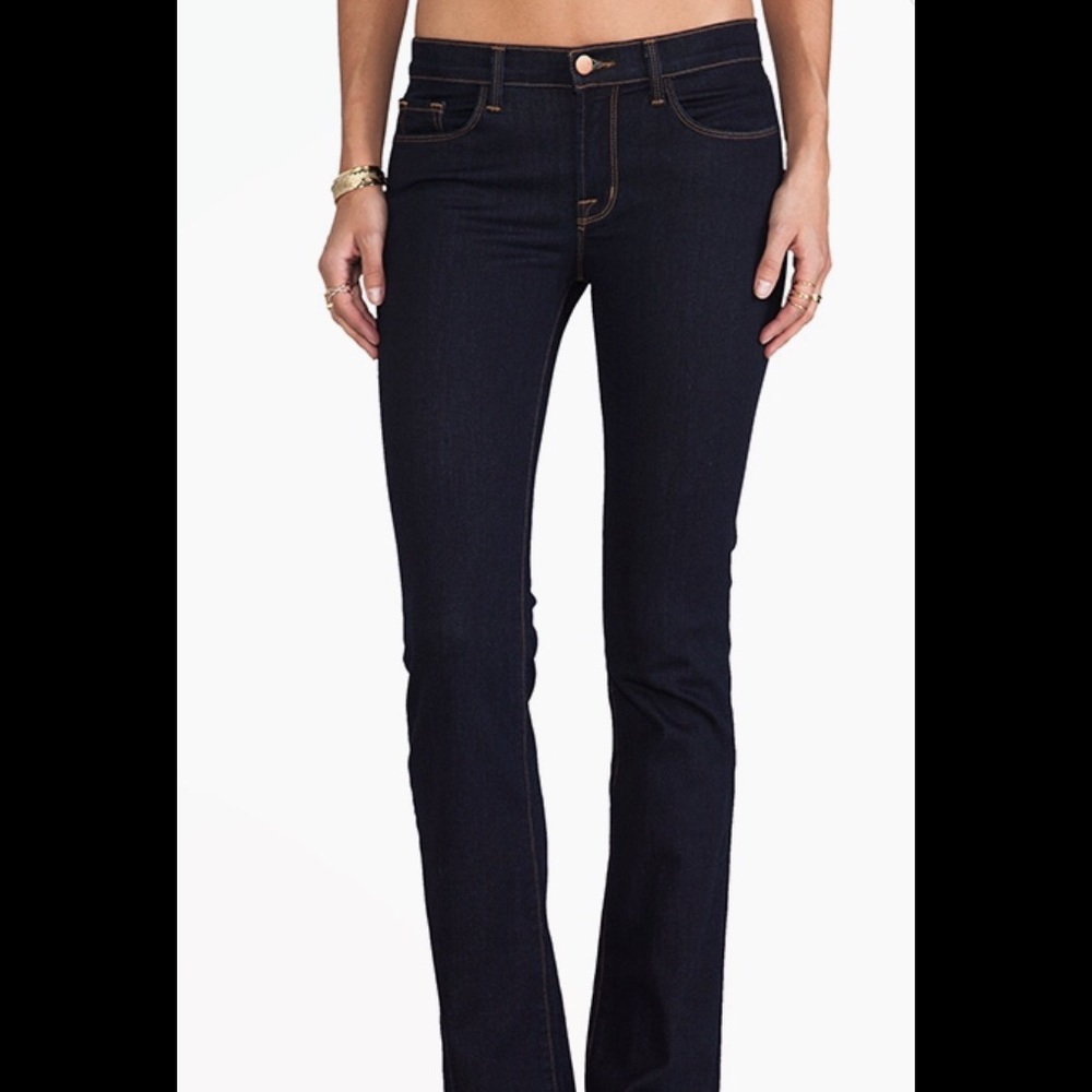 NWT J Brand Brooke Mid Rise Bootcut Starless Sz 25