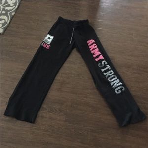 VS Pink Army sweatpants