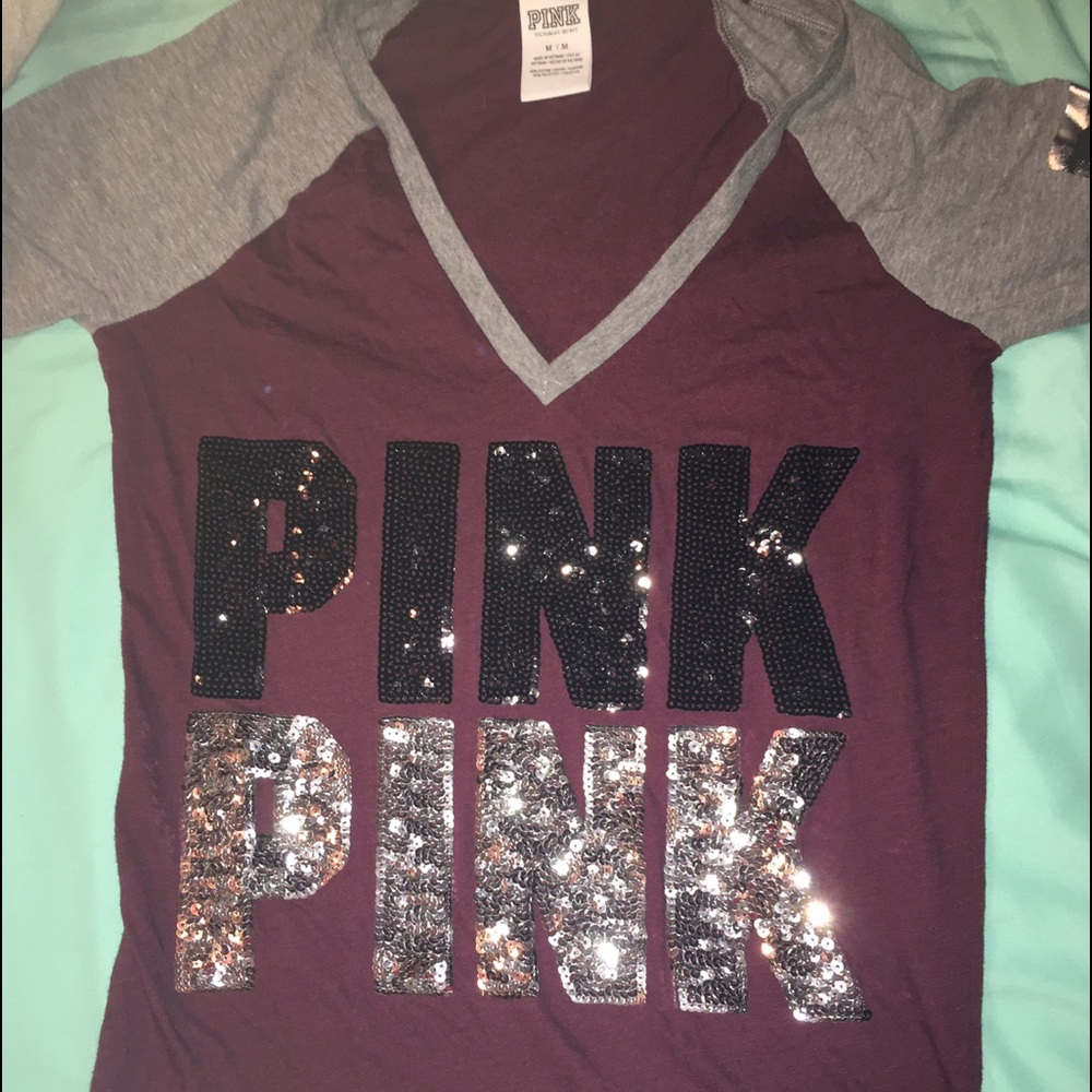 PINK VS Bling tee