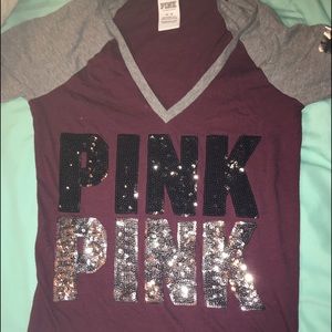 PINK VS Bling tee