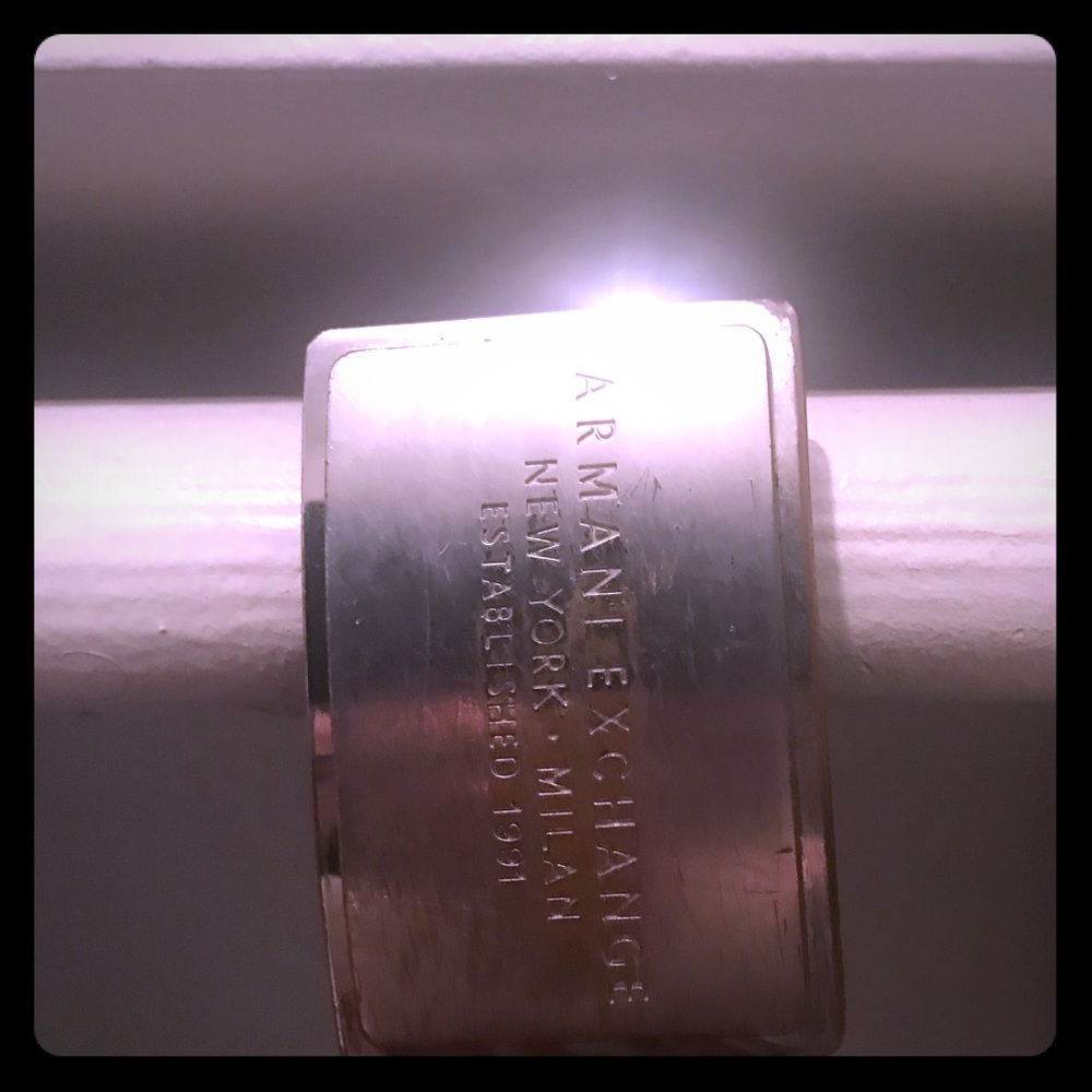 Armani leather belt