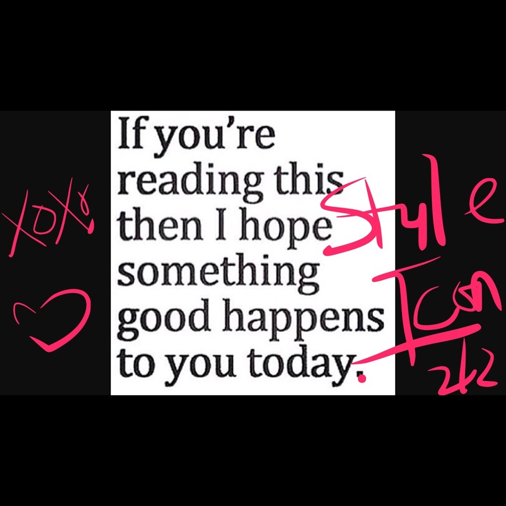 Good thoughts : Good vibes