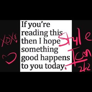 Good thoughts : Good vibes