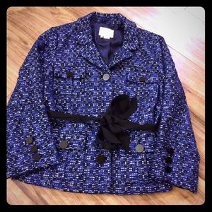 Kate Spade New York Metallic Bouclé Jacket