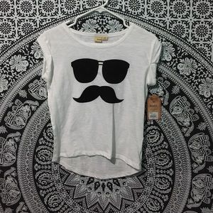 Mustache Muscle Tee