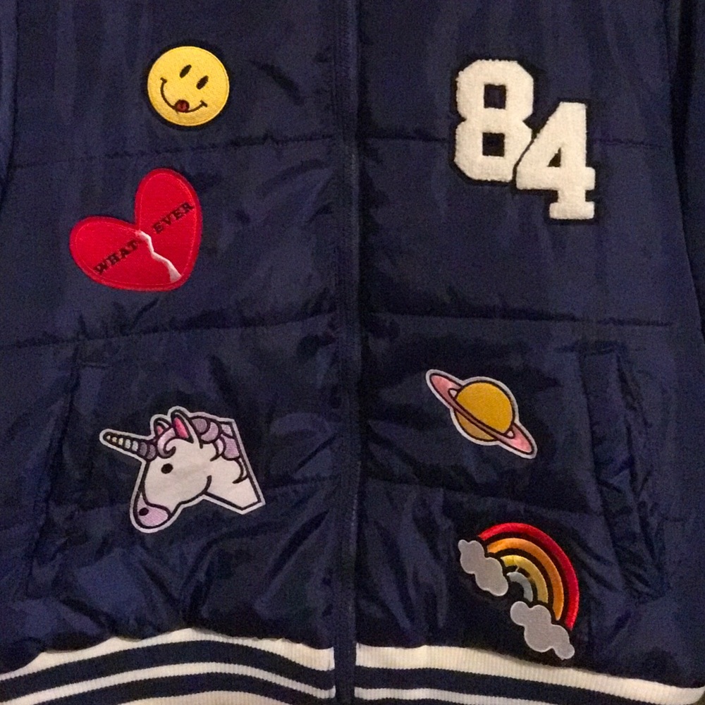 Forever 21 Patched Jacket