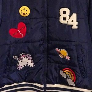 Forever 21 Patched Jacket