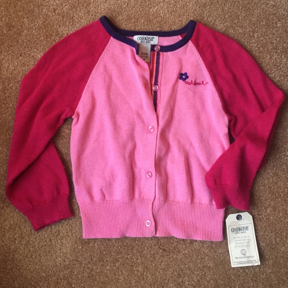 Little girl's Oshkosh cardigan
