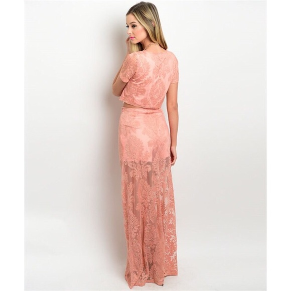 New gorgeous peach set - Picture 3 of 8