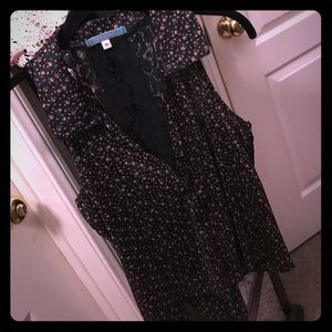 High Low Floral Tank 💕