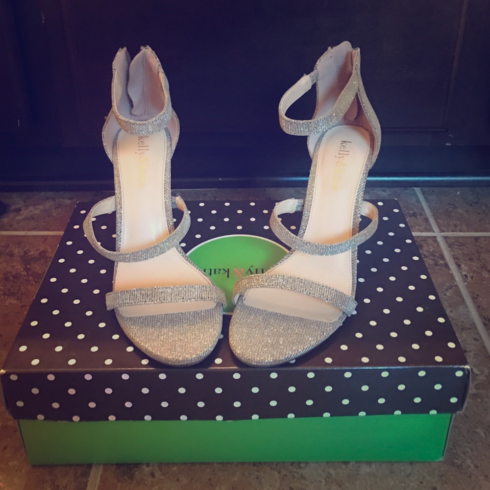 Pewter Dress Sandals