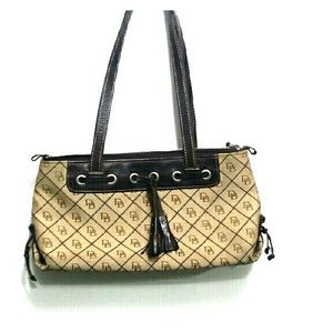 Authentic Dooney&Bourke tassel zip top
