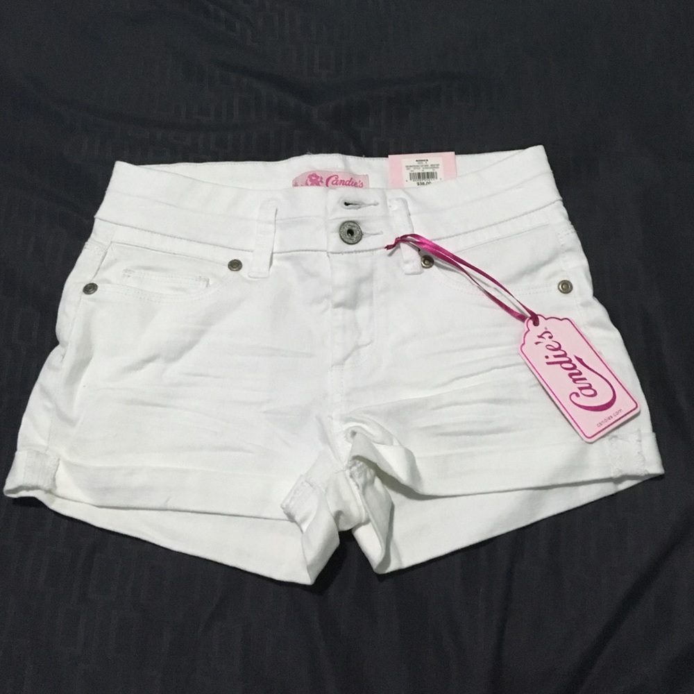 White Shorts
