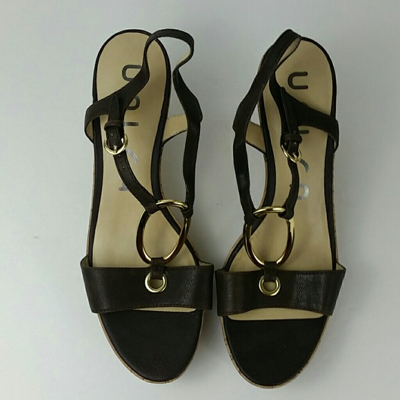 Cork Screw Wedge Sandals size 9 - Picture 2 of 4