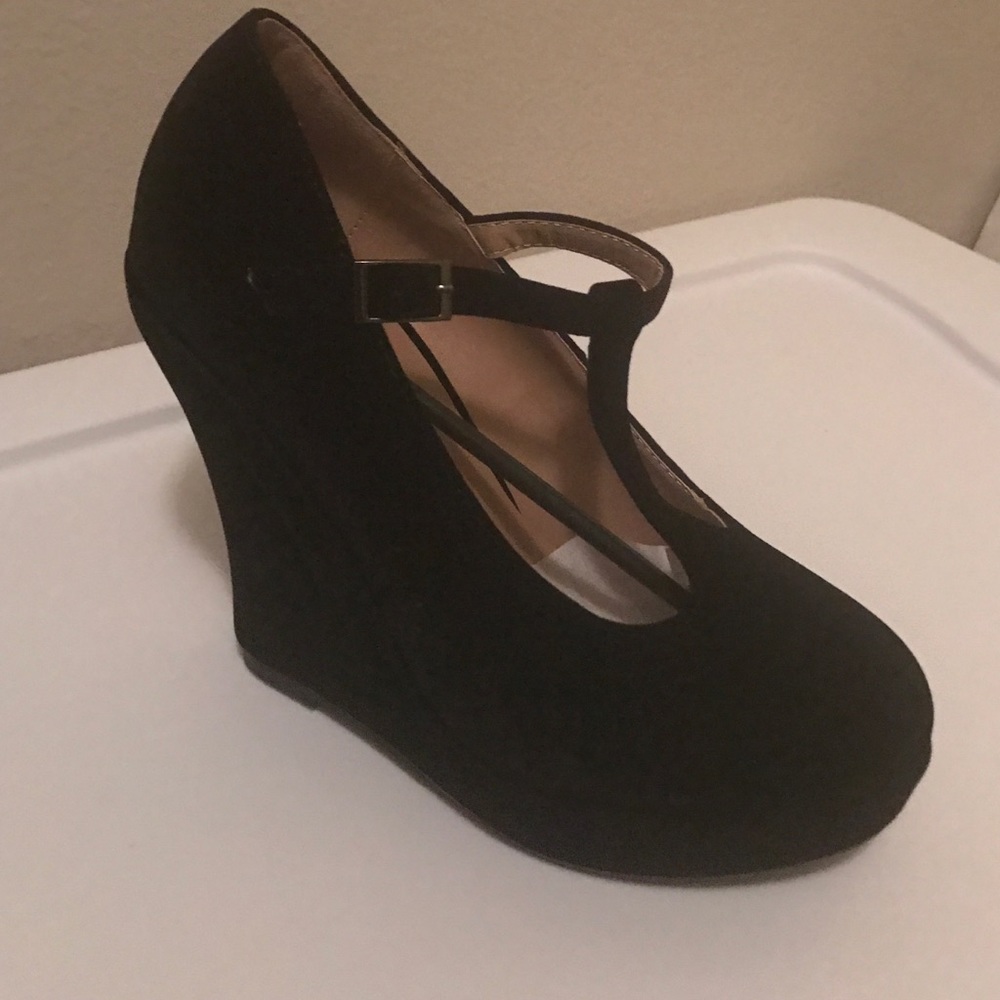 Black heels