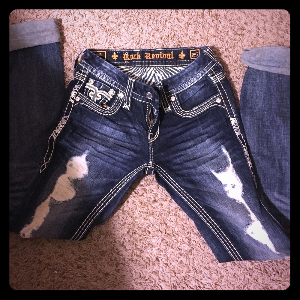 Rock revival jeans