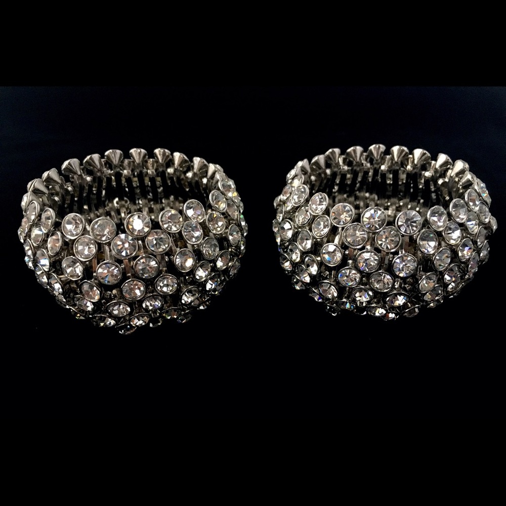 Moira Rose Rhinestone Cuffs