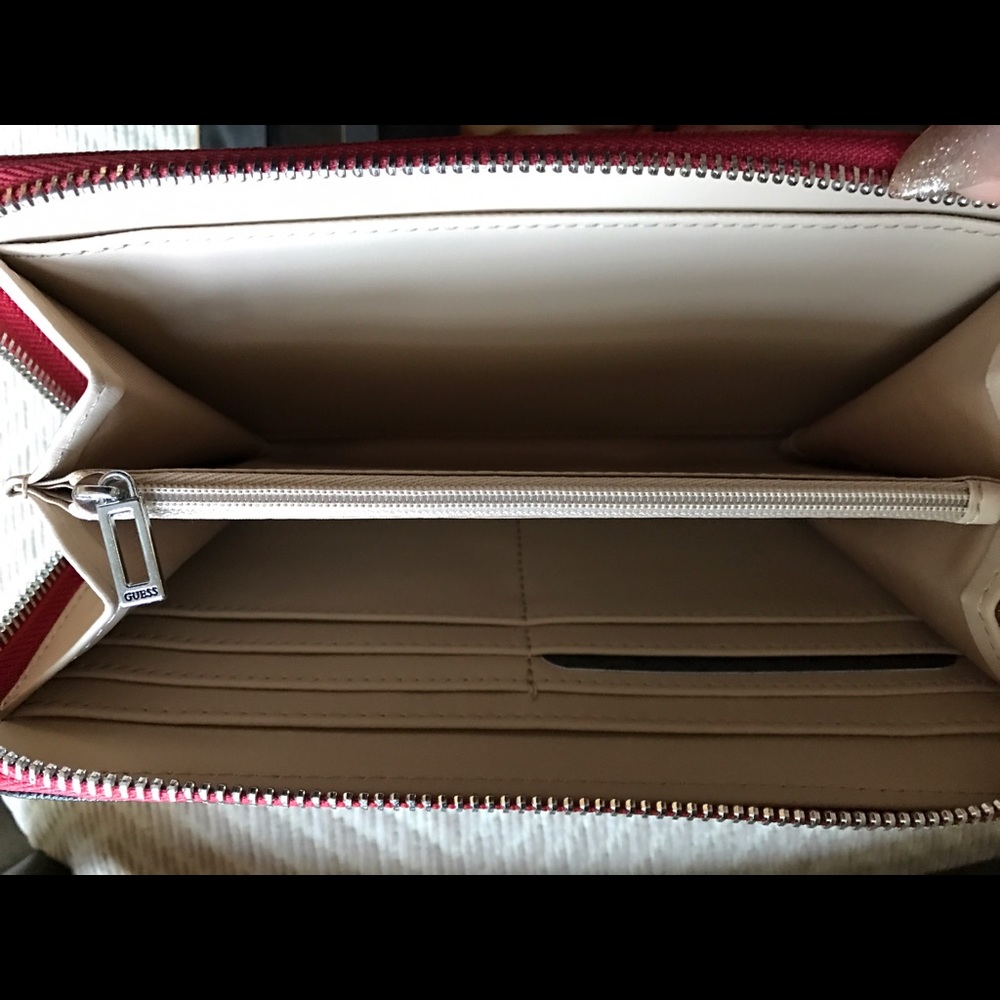 Guess Women's Red and Black Wallet Case - Picture 3 of 4