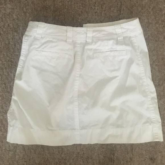<J crew> white button skirt - Picture 3 of 3