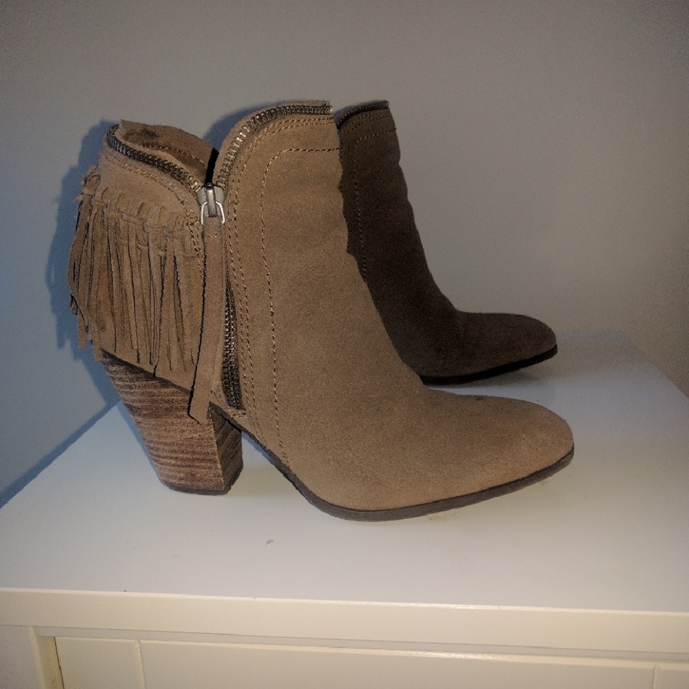 Tan Bootie's