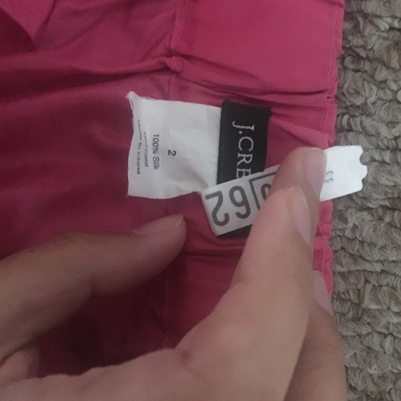 <J crew> pink mini skirt - Picture 2 of 3