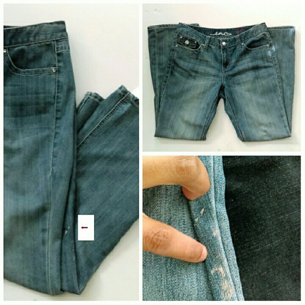 I.N.C Jeans w/ Rhinestone Buttons - Picture 4 of 4
