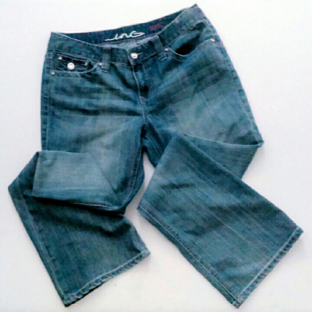 I.N.C Jeans w/ Rhinestone Buttons