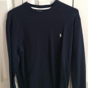 Men's Navy Polo Ralph Lauren Thermal