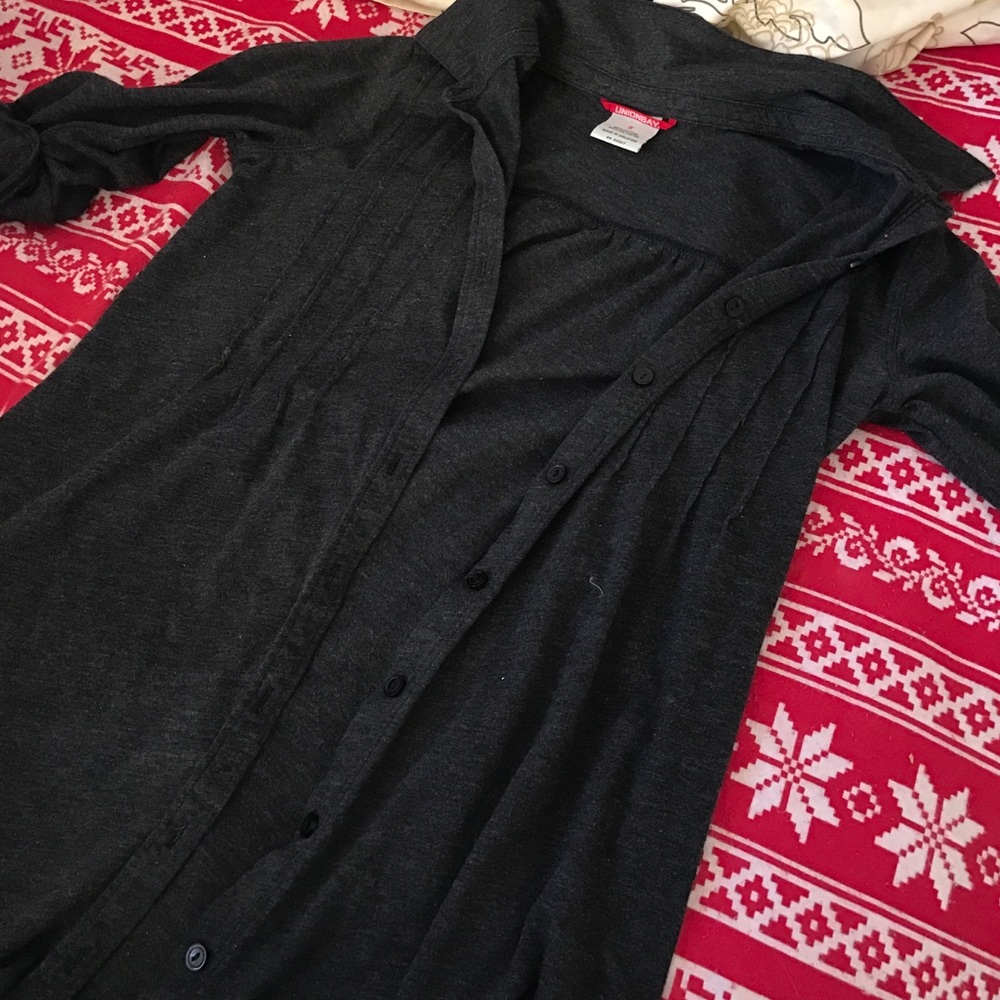 Grey dress shirt