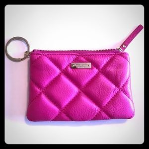 Kaye Spade Quilted Coin/Card Case