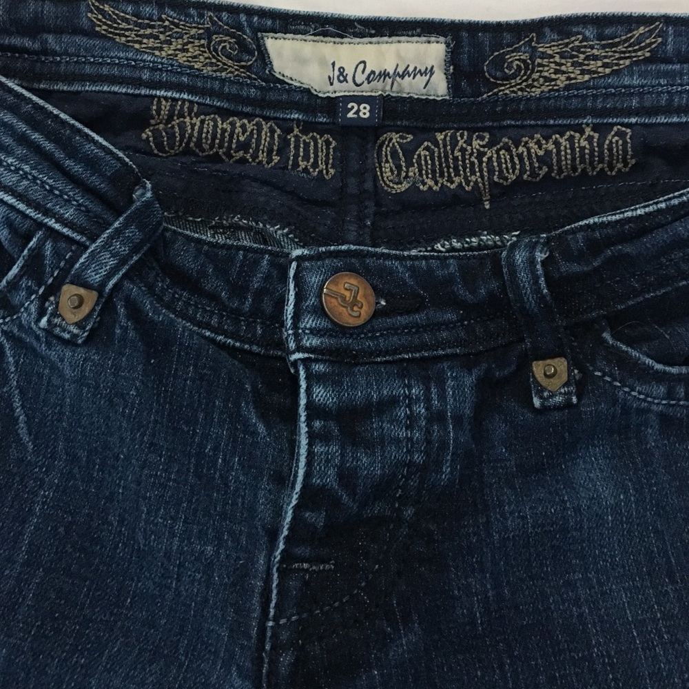 J&Company dark blue jeans.