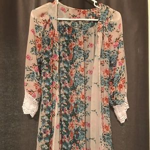 Beautiful floral kimono