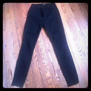 BDG high rise twig ankle black pants