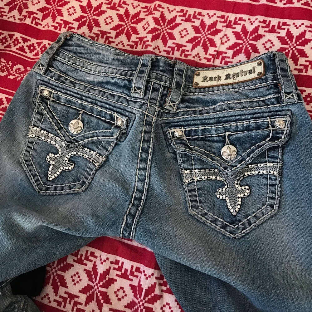 🛑SOLD🛑Rock Revival jeans
