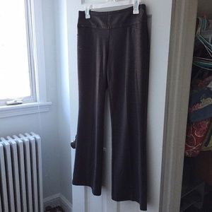 NY&Co 7th Ave Petite Bootcut Pull-On Pants in Grey