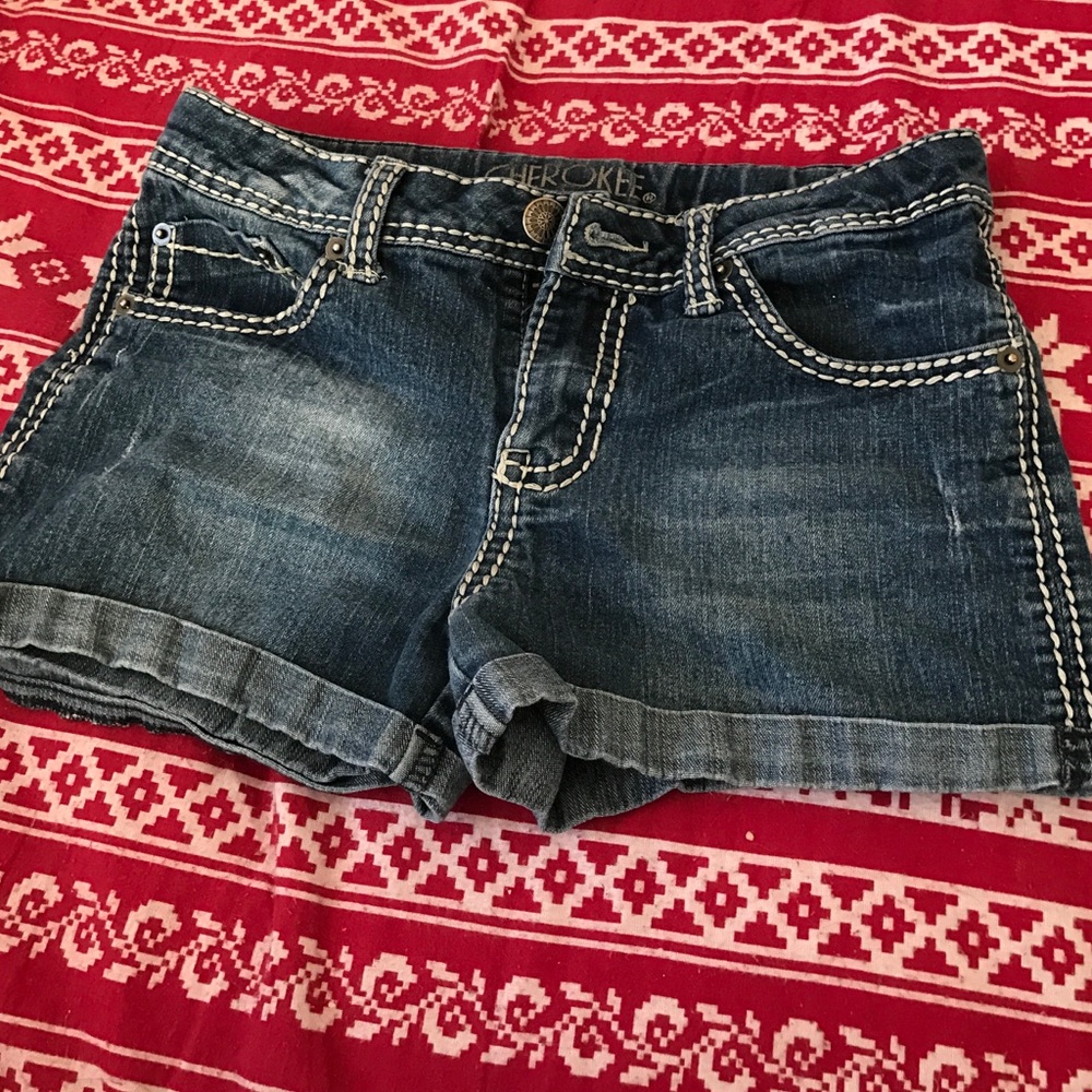Jean shorts