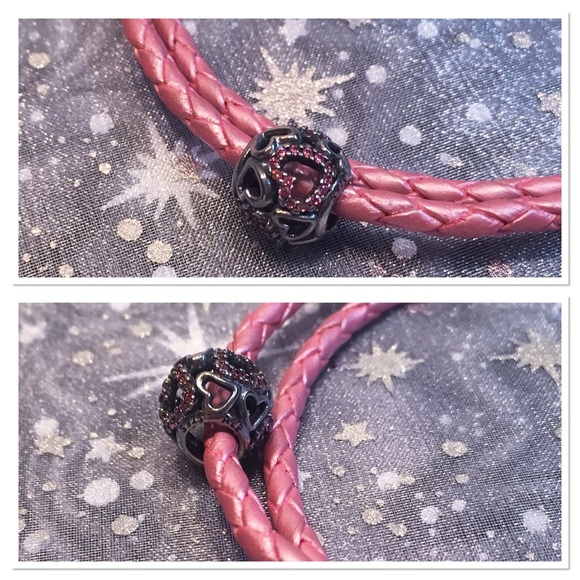 Authentic Pandora Double Wrap Leather Bracelet - Picture 2 of 4