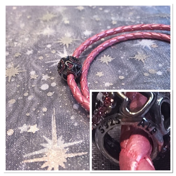 Authentic Pandora Double Wrap Leather Bracelet - Picture 4 of 4