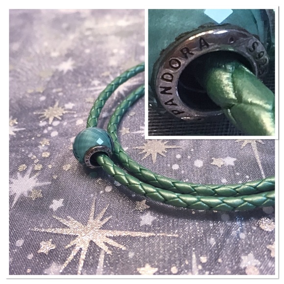 Authentic Pandora Double Wrap Leather Bracelet - Picture 4 of 4