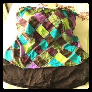 Torrid Tankini Top with Skirt Bottom
