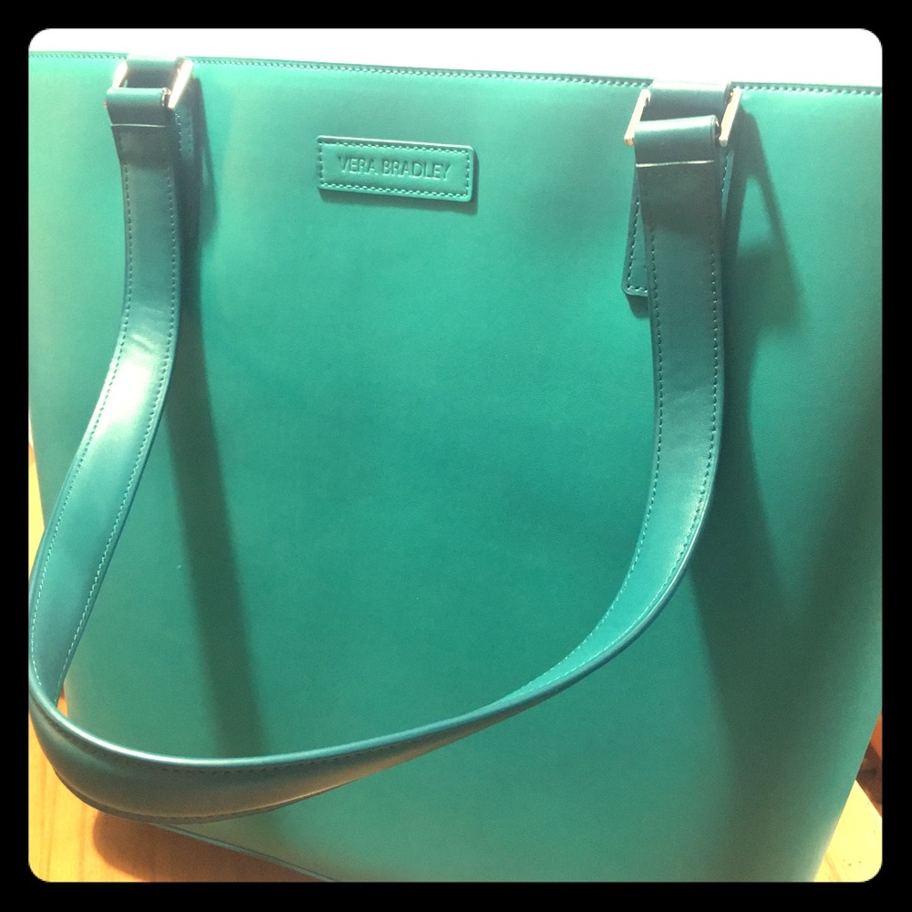 Vera Bradley Teal Composition Tote