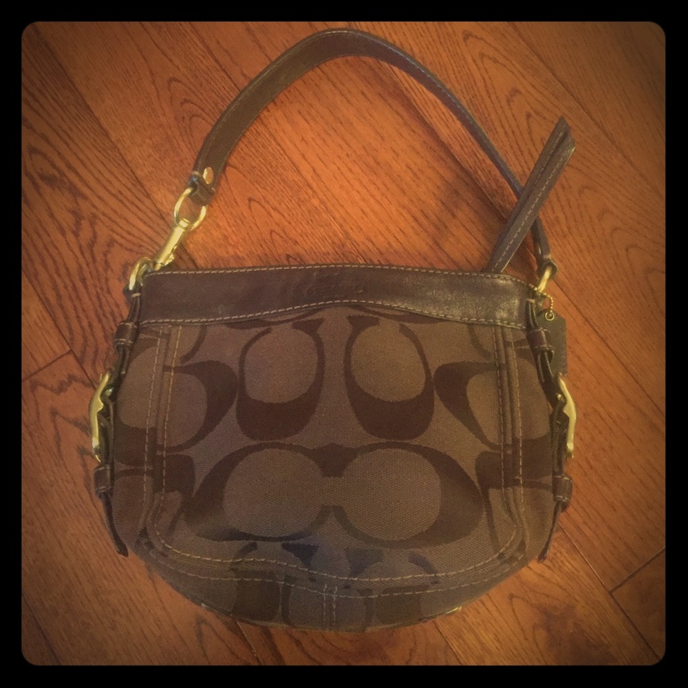 Coach small satchel