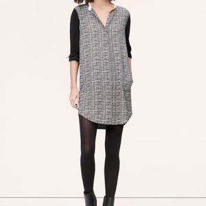 LOFT Etched Shirtdress