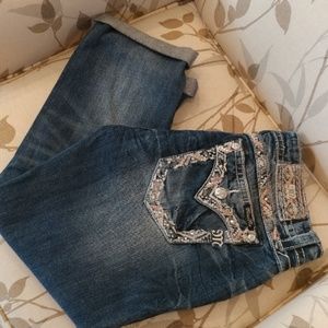 Miss Me cropped jeans BNWT size 32