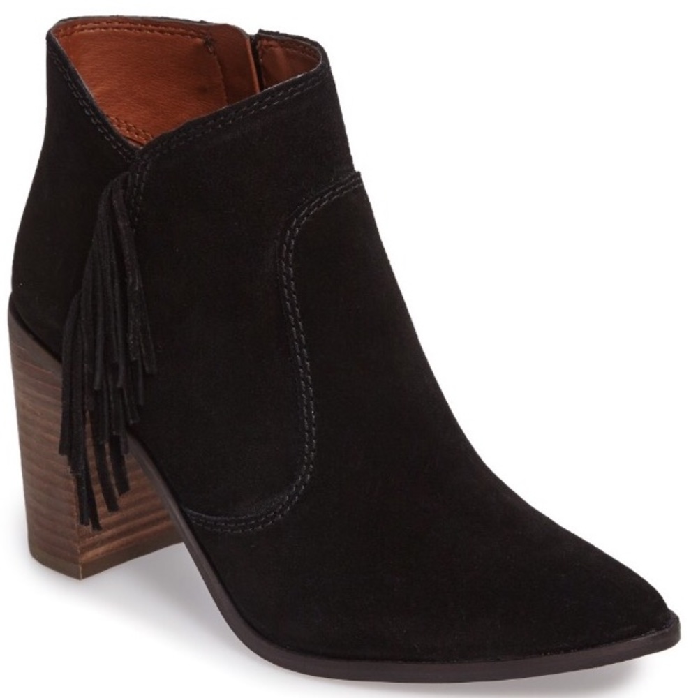 Lucky Brand Suede Booties-NEW