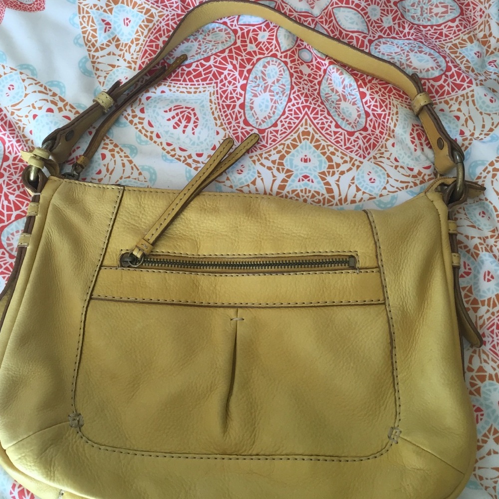 Fossil leather purse