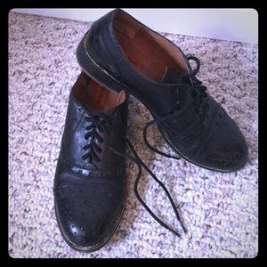 Miz Mooz Black Oxfords